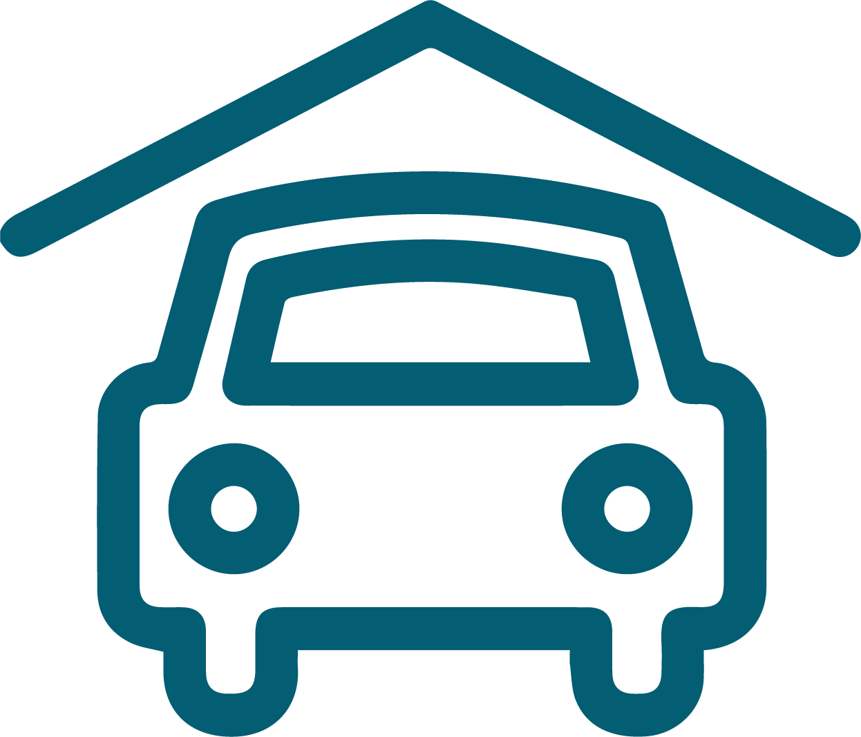 Garage Icon 2 - Blue